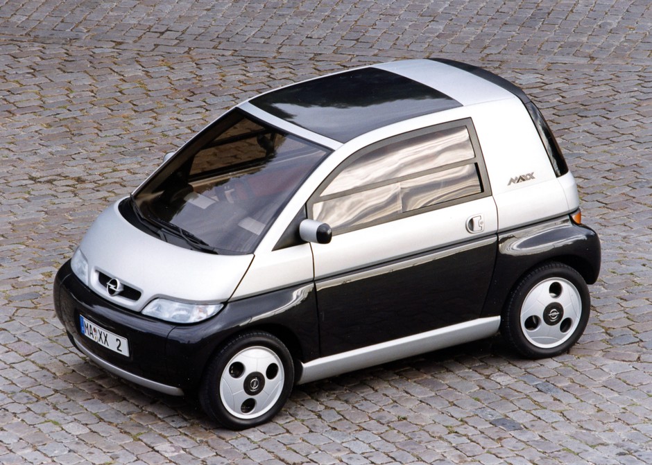 Opel Maxx – miejskie auto przyszłości z 1995 roku