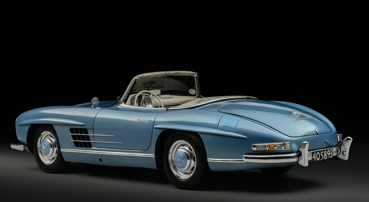 Mercedes 300 SL Roadster Juana Manuela Fangio na aukcji w RM Sothebys