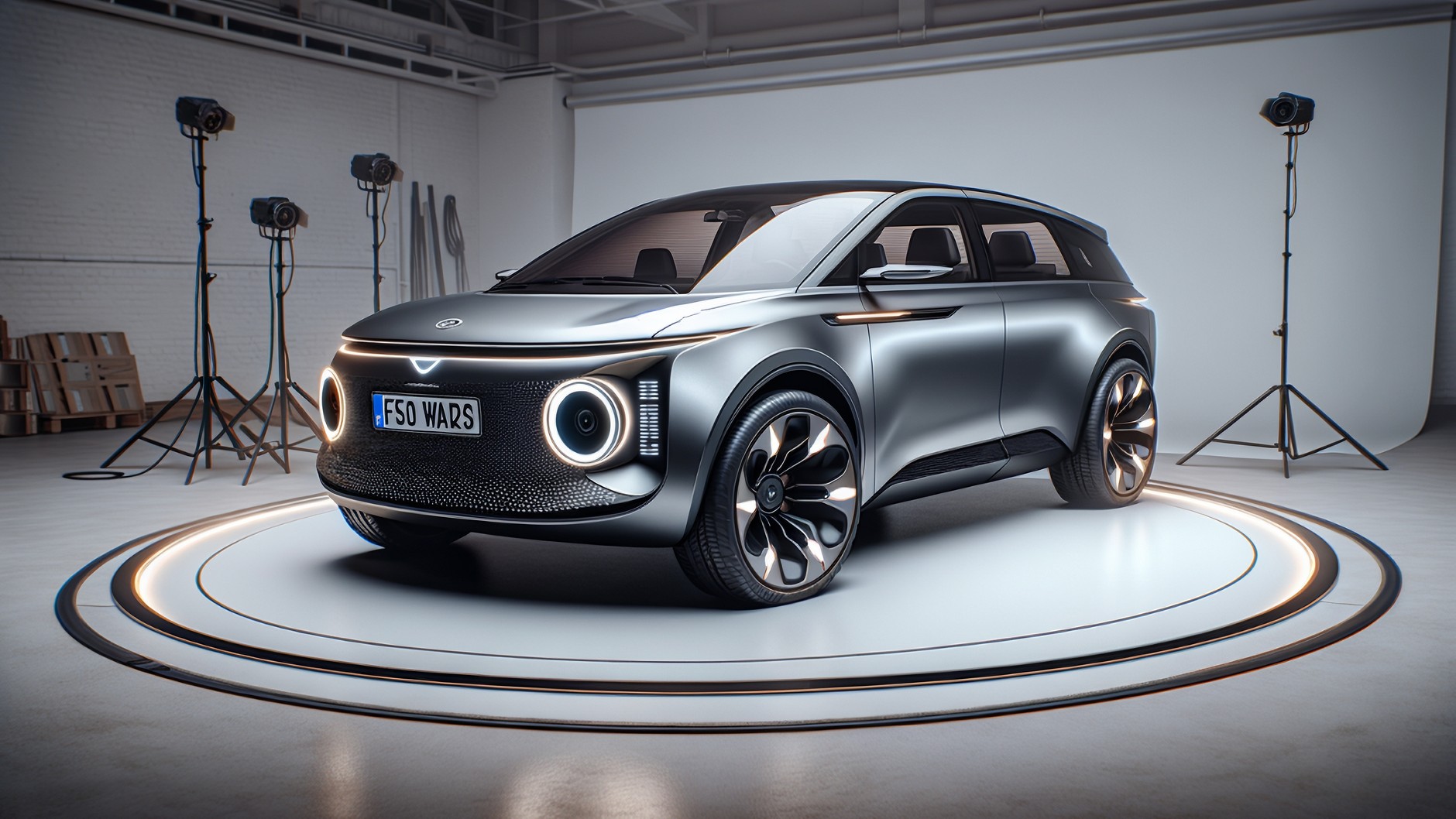 Wizualizacja auta koncepcyjnego zwiastującego nową generację FSO Warsa