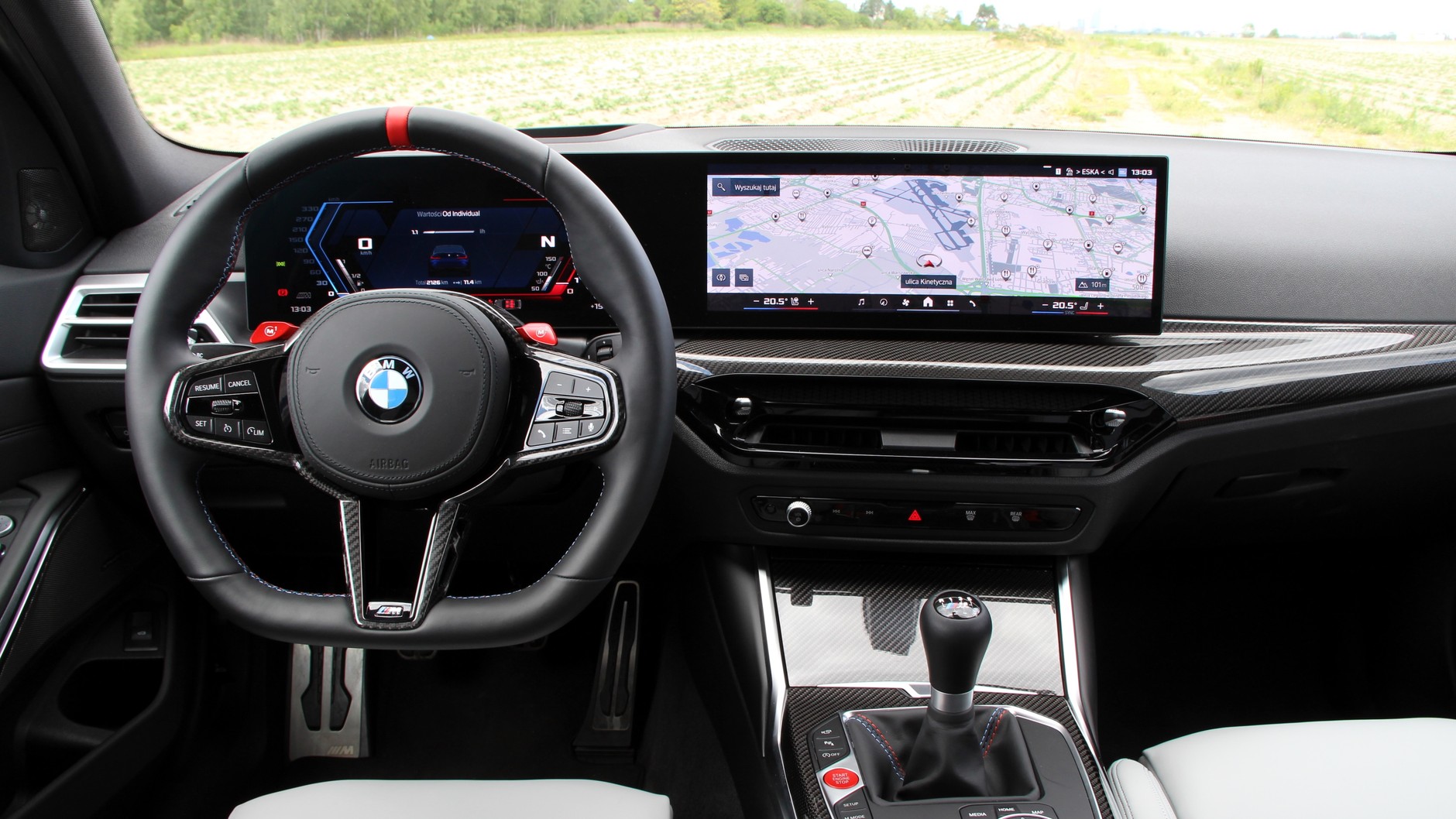 BMW M3 z ręczną skrzynią biegów