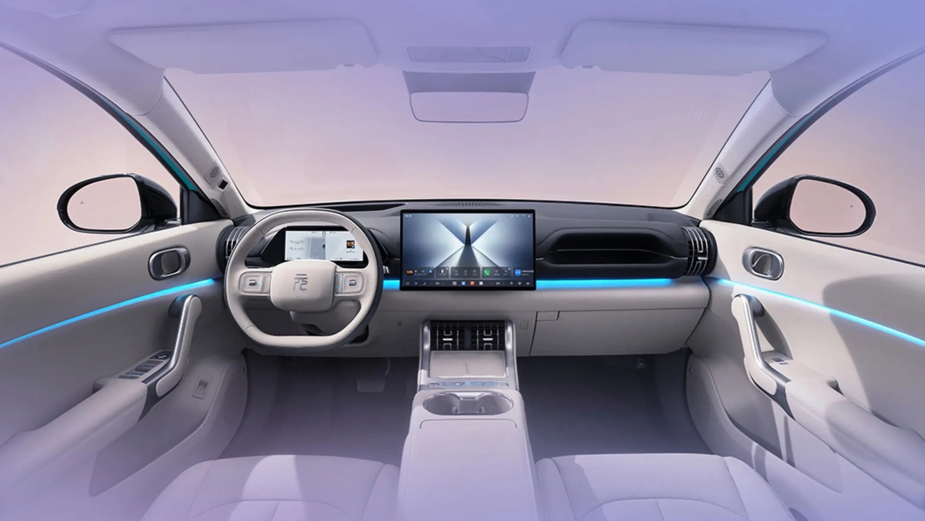 Wnętrze nowego BYD Yuana Plus (Atto 3)
