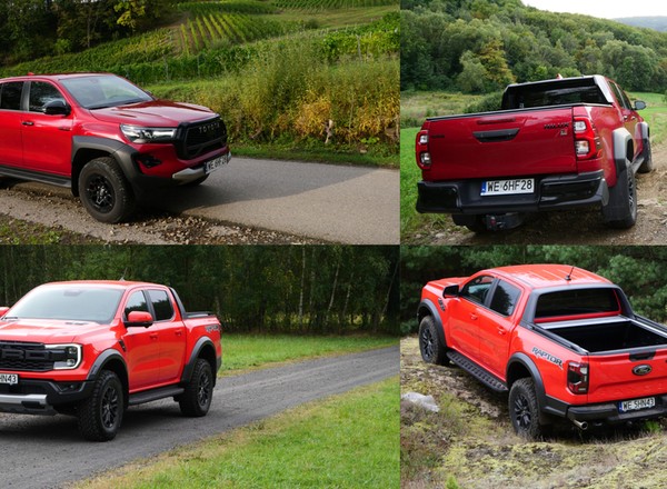 Ford Ranger Raptor czy Toyota Hilux GR SPORT? W jednym się zakochałem, drugiego bym kupił
