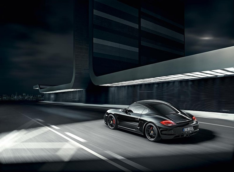 Porsche Cayman S Czarna Mamba