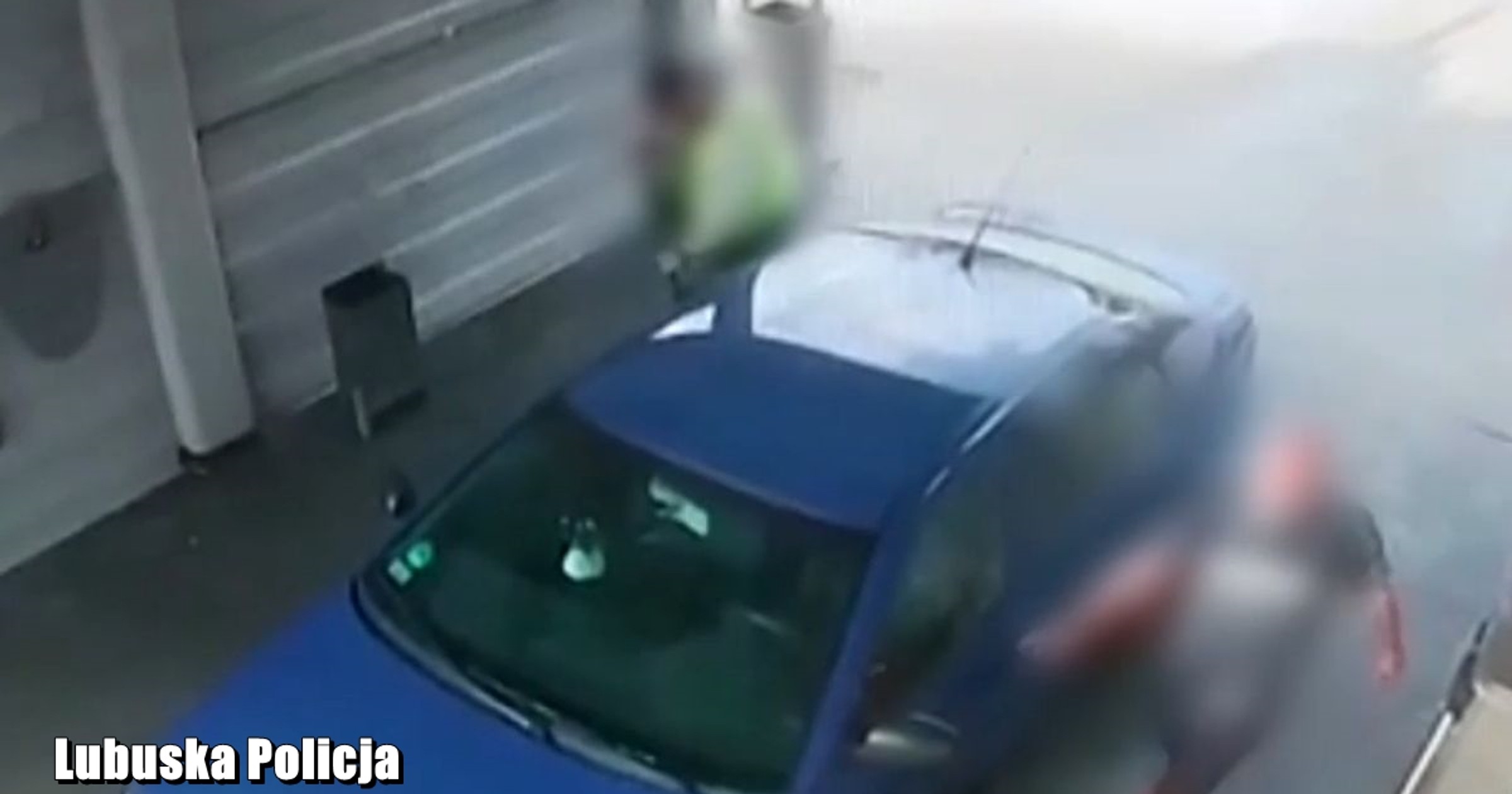 Próba kradzieży samochodu na myjni