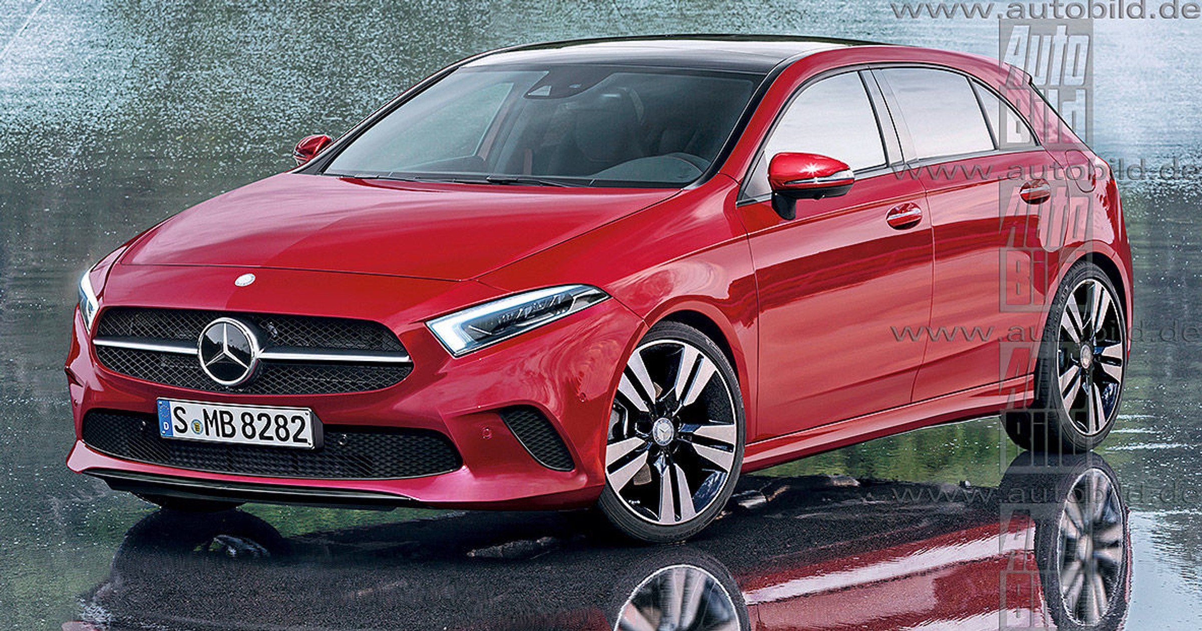 Nowy Mercedes klasy A - wizualizacja