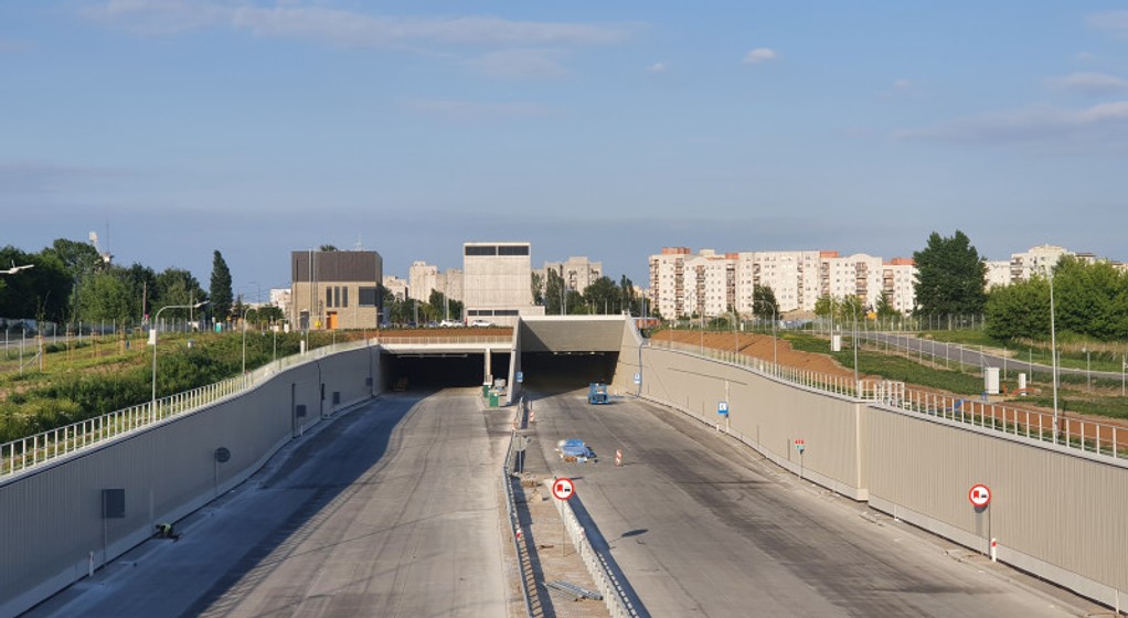Droga S2. Tunel POW - Południowej Obwodnicy Warszawy