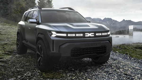 Dacia Bigster - nowe logo i nowy SUV większy od Dustera