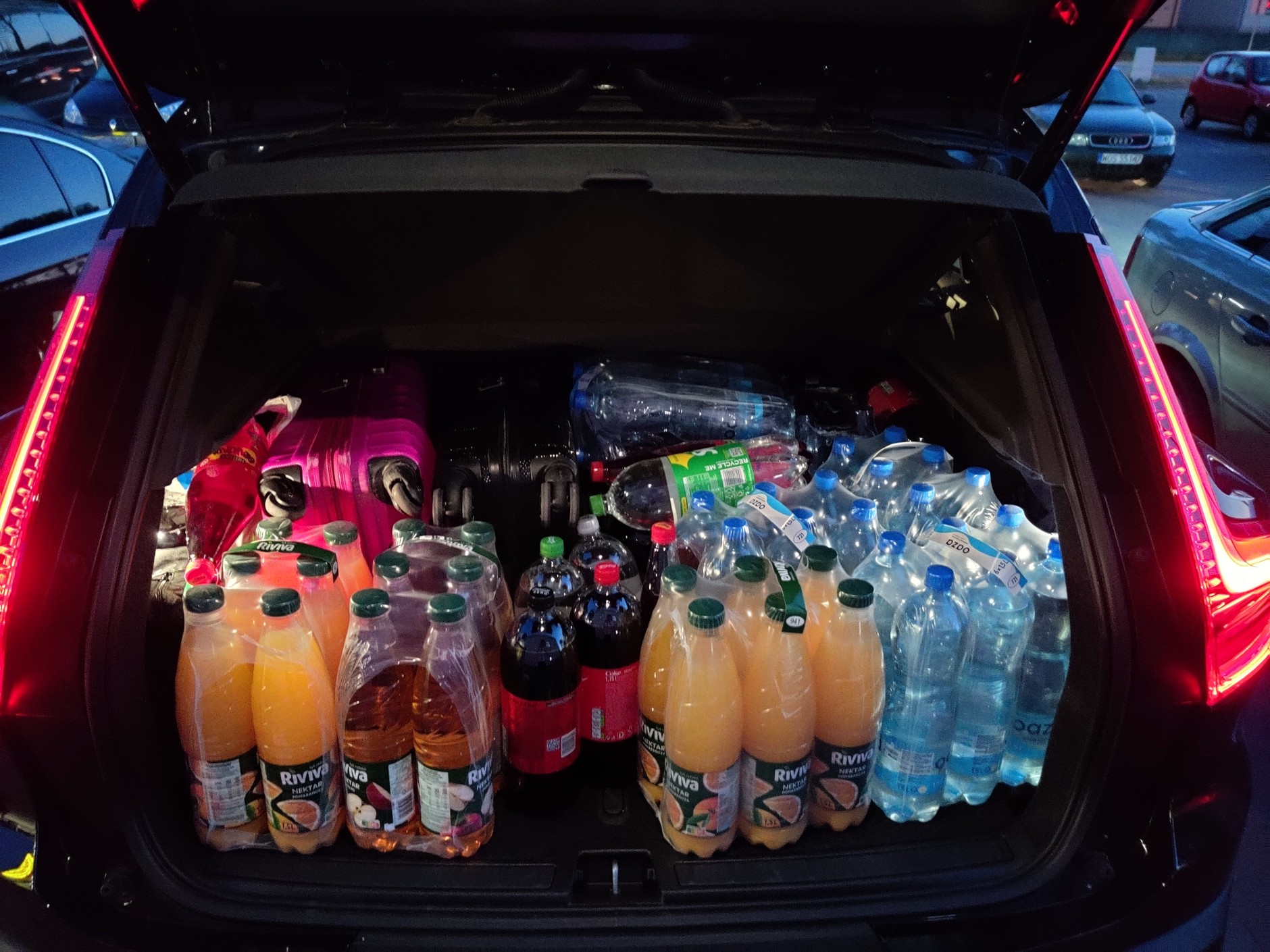 Volvo XC40 B3 podczas wyjazdu na Mazury