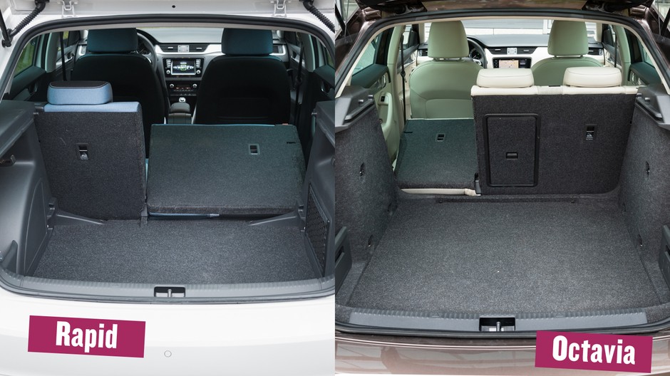 Skoda Rapid 1.0 vs Skoda Octavia 1.0
