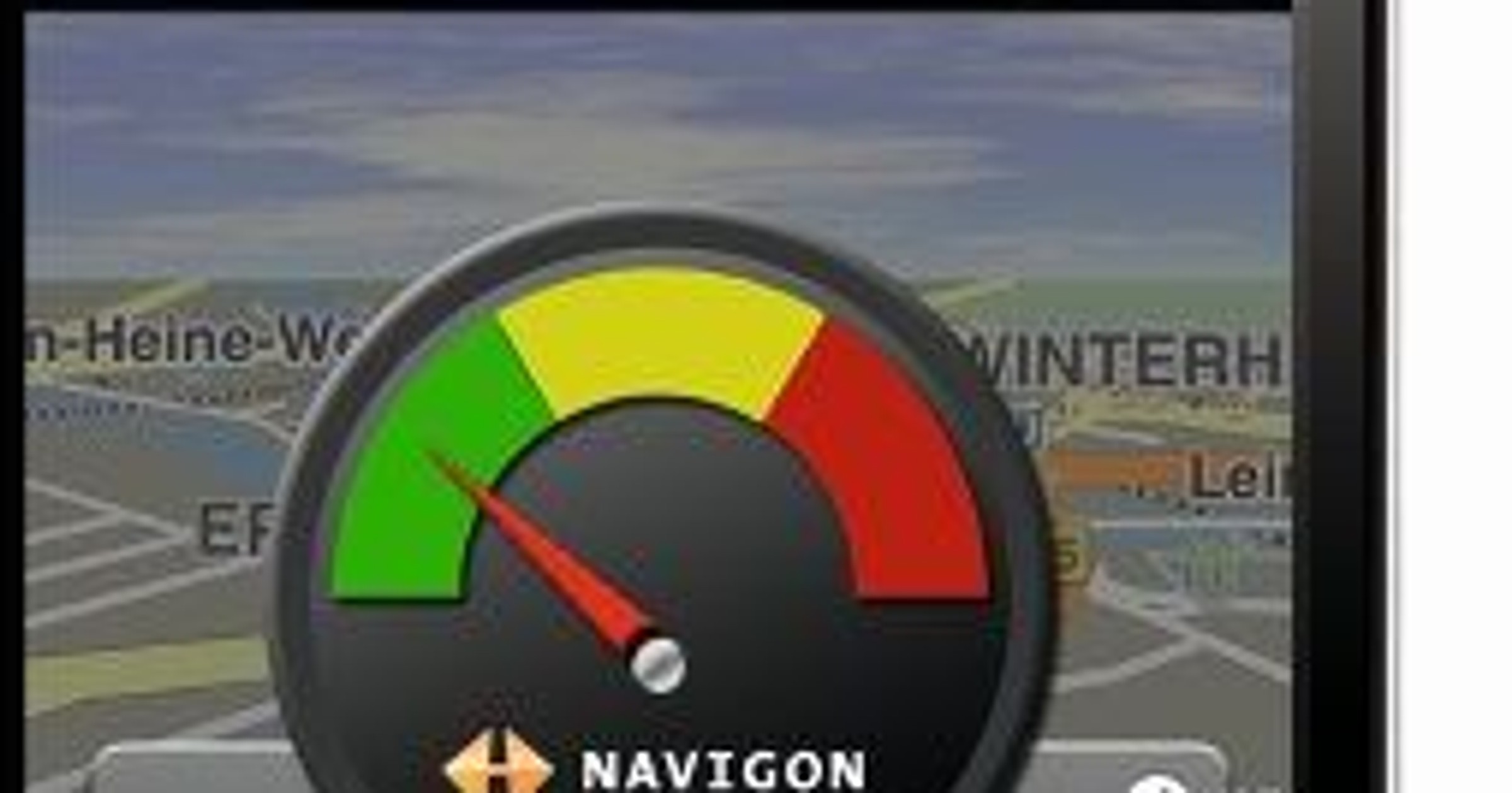 iPhone z nowymi mapami od Navigona