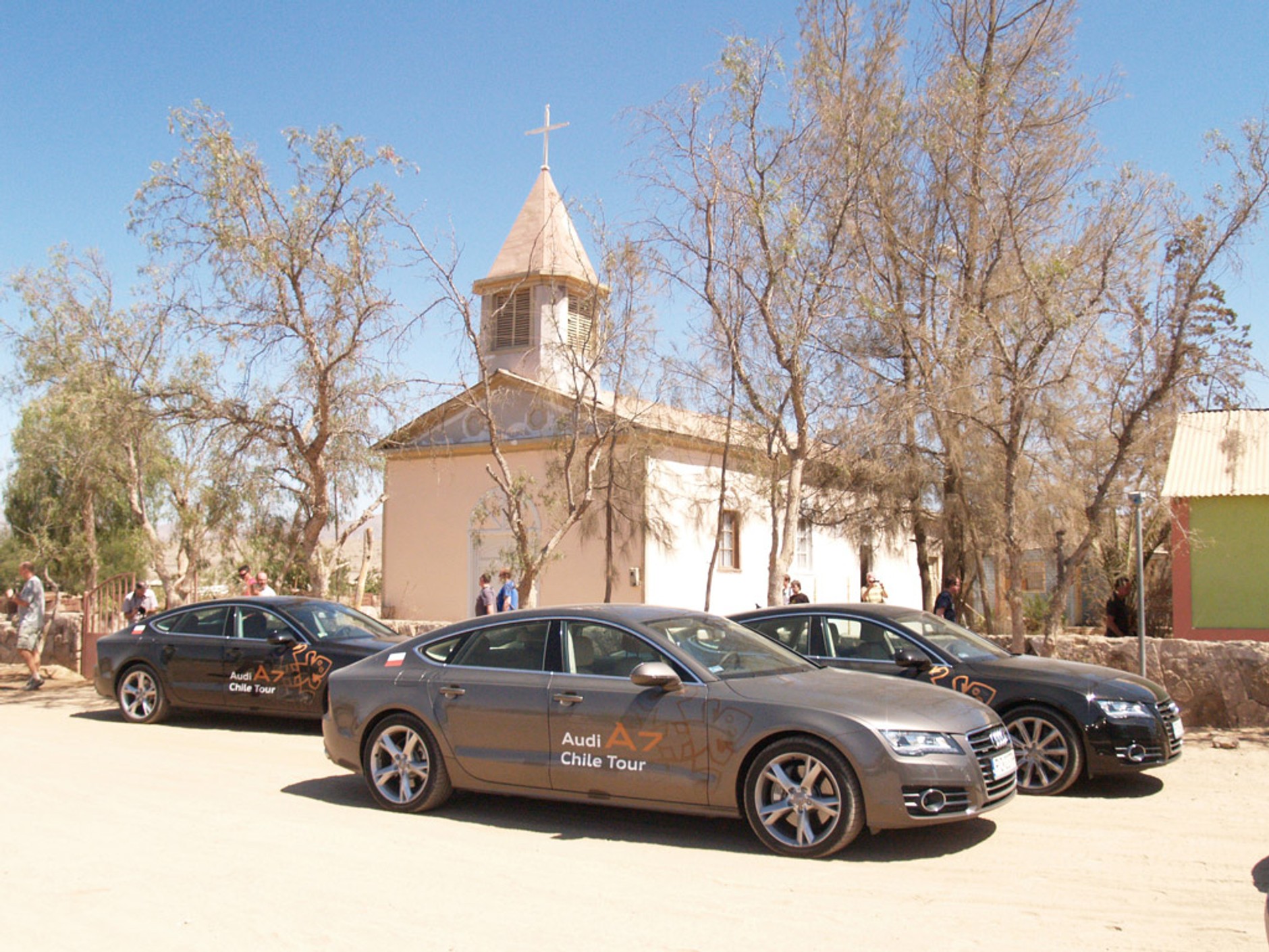 Chilijska próba Audi A7