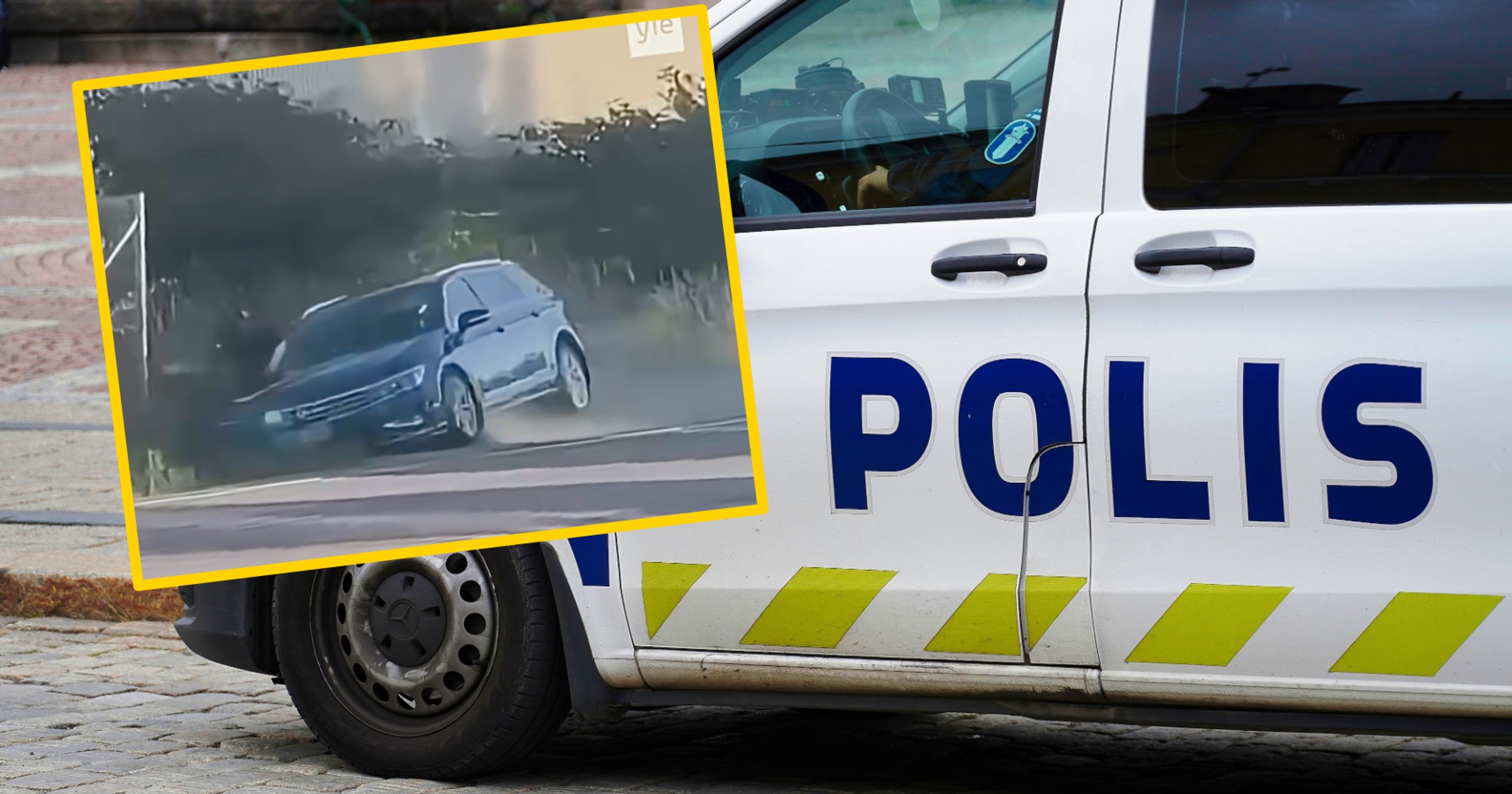 Siłowa interwencja policji w Finlandii. 15-latni motorowerzysta wylądował w rowie