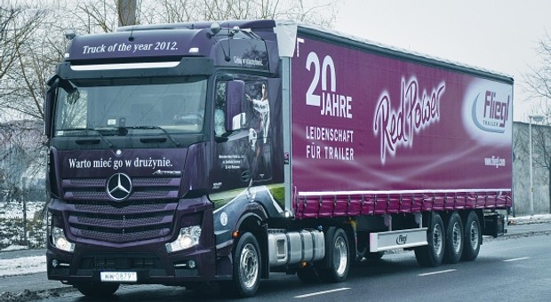 Mercedes Actros: dalekobieżna przyszłość