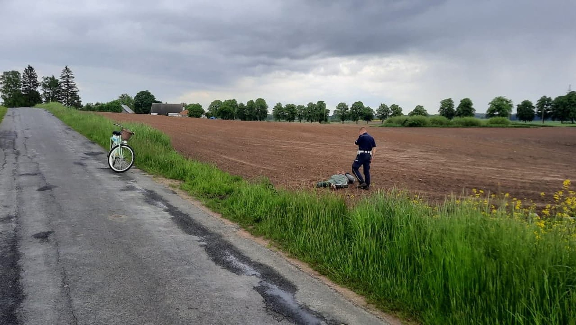 Pościg za pijanym motocyklistą