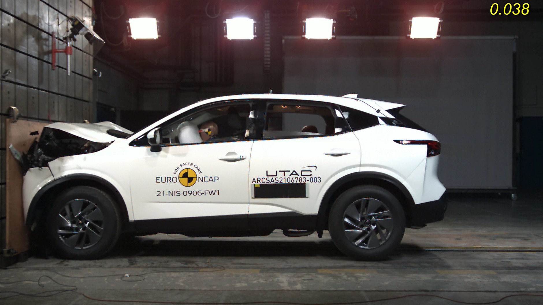 Crash test: Nissan Qashqai (2025)