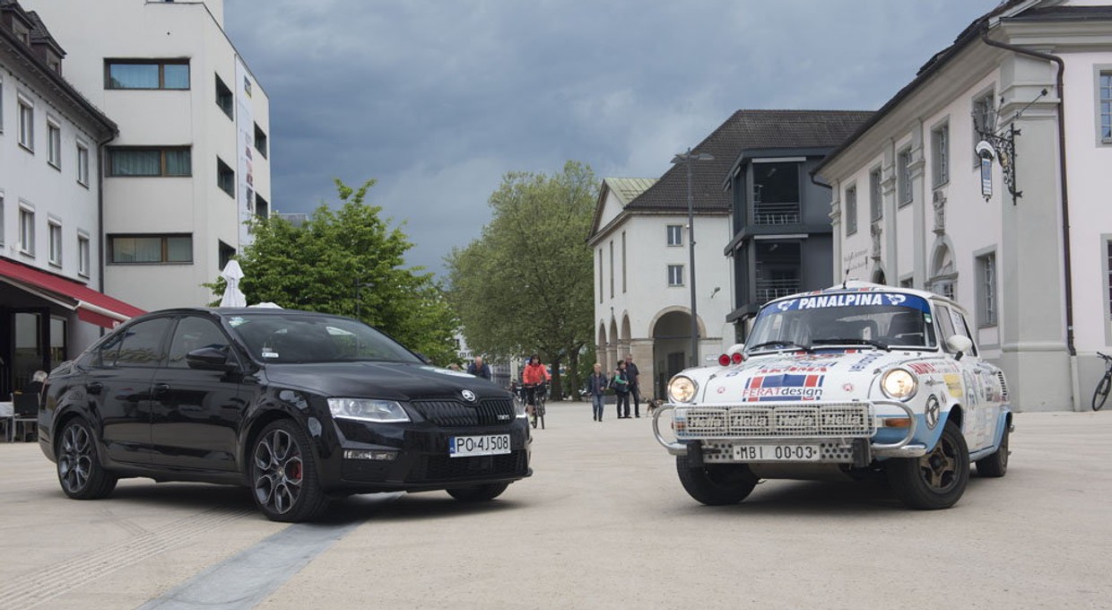 Octavia RS kontra Skoda 1000 MB Rally