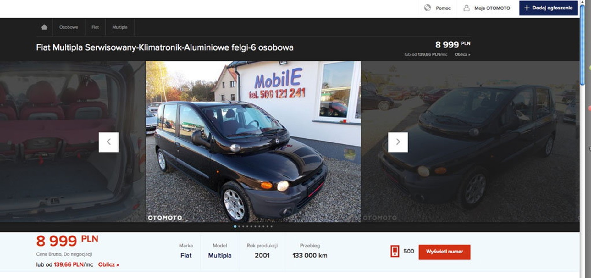 Sprawdzamy Fiata Multiplę 1.6 - duże nadzieje i… rozczarowanie