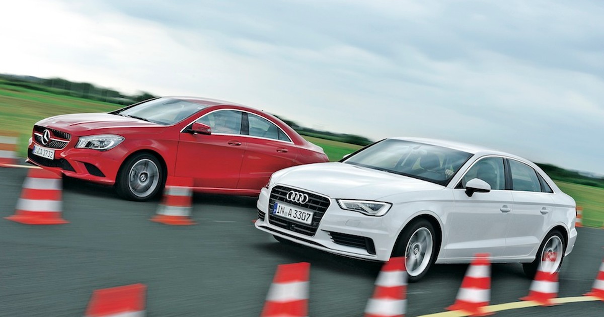 Audi A3 sedan kontra Mercedes CLA