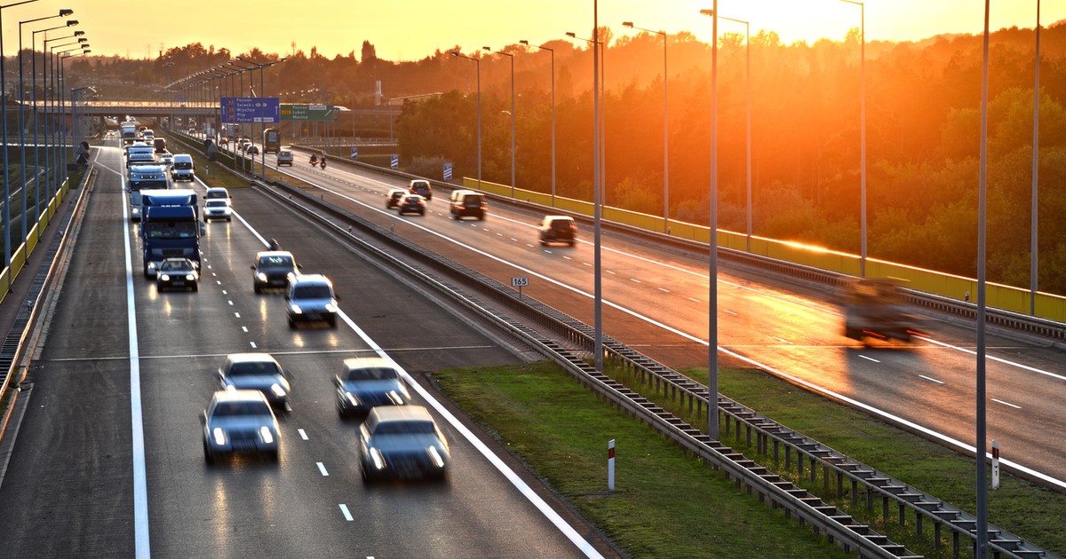 Od poniedziałku kierowców czeka zmiana organizacji ruchu na autostradzie A2