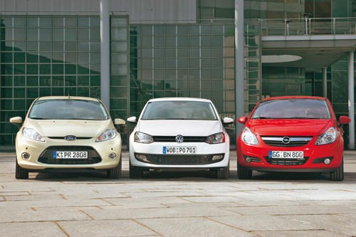 Volkswagen Polo kontra Ford Fiesta i Opel Corsa: Pojedynek małych gigantów