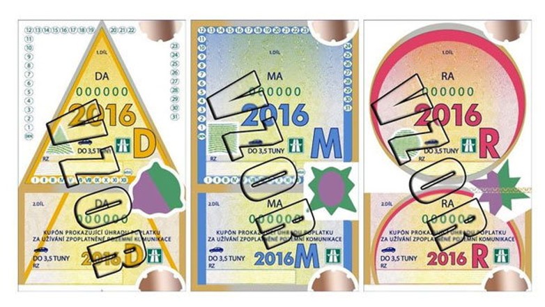 Czeskie winiety autostradowe