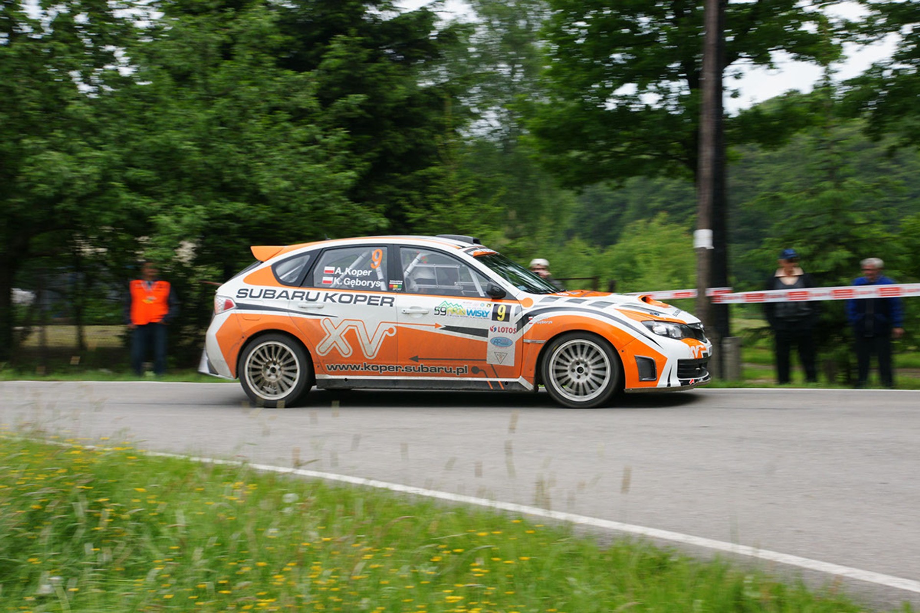 59. Rajd Wisły (RSMP) fot. R. Turek