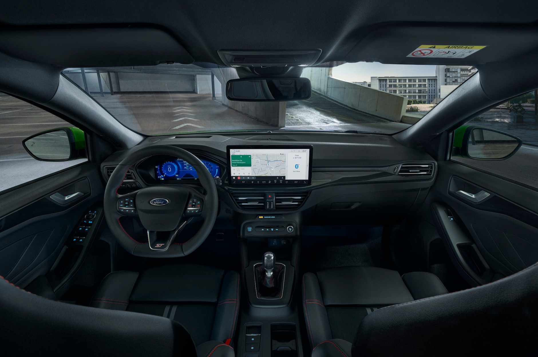 2021 FORD FOCUS ST INTERIOR