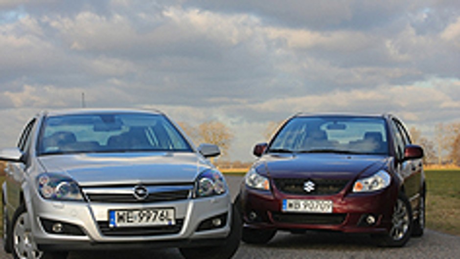 Suzuki SX4 kontra Opel Astra - Naciągani konkurenci?