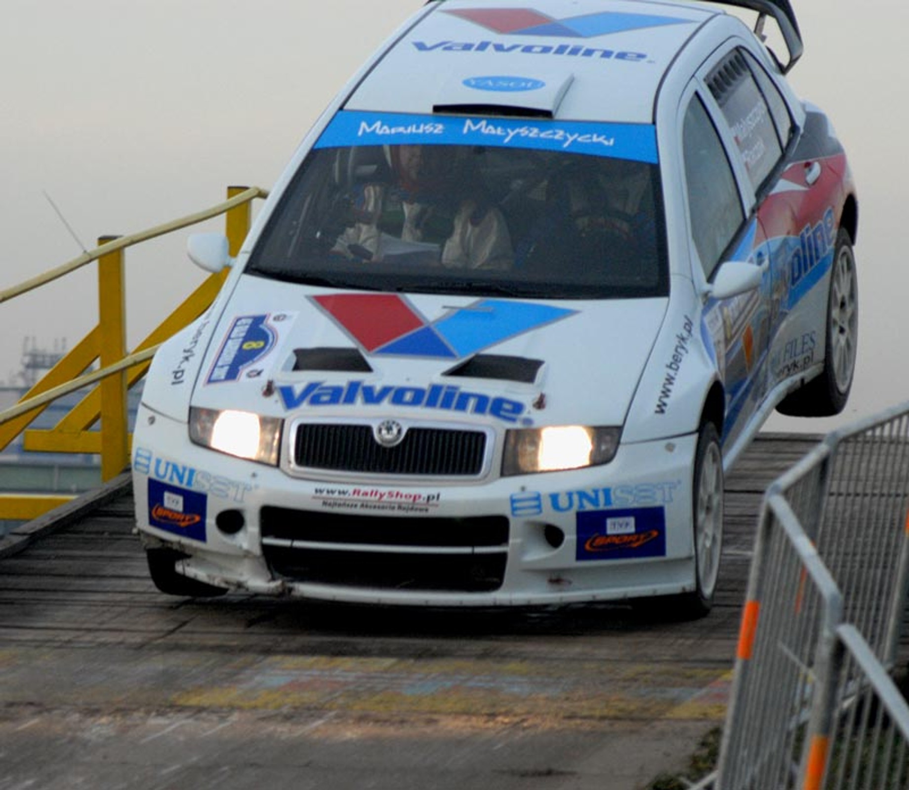 Rajd Barbórka 2007: Hołek o sukcesie na Karowej