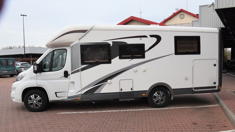 Skradziony kamper odzyskany przez Straż Graniczną