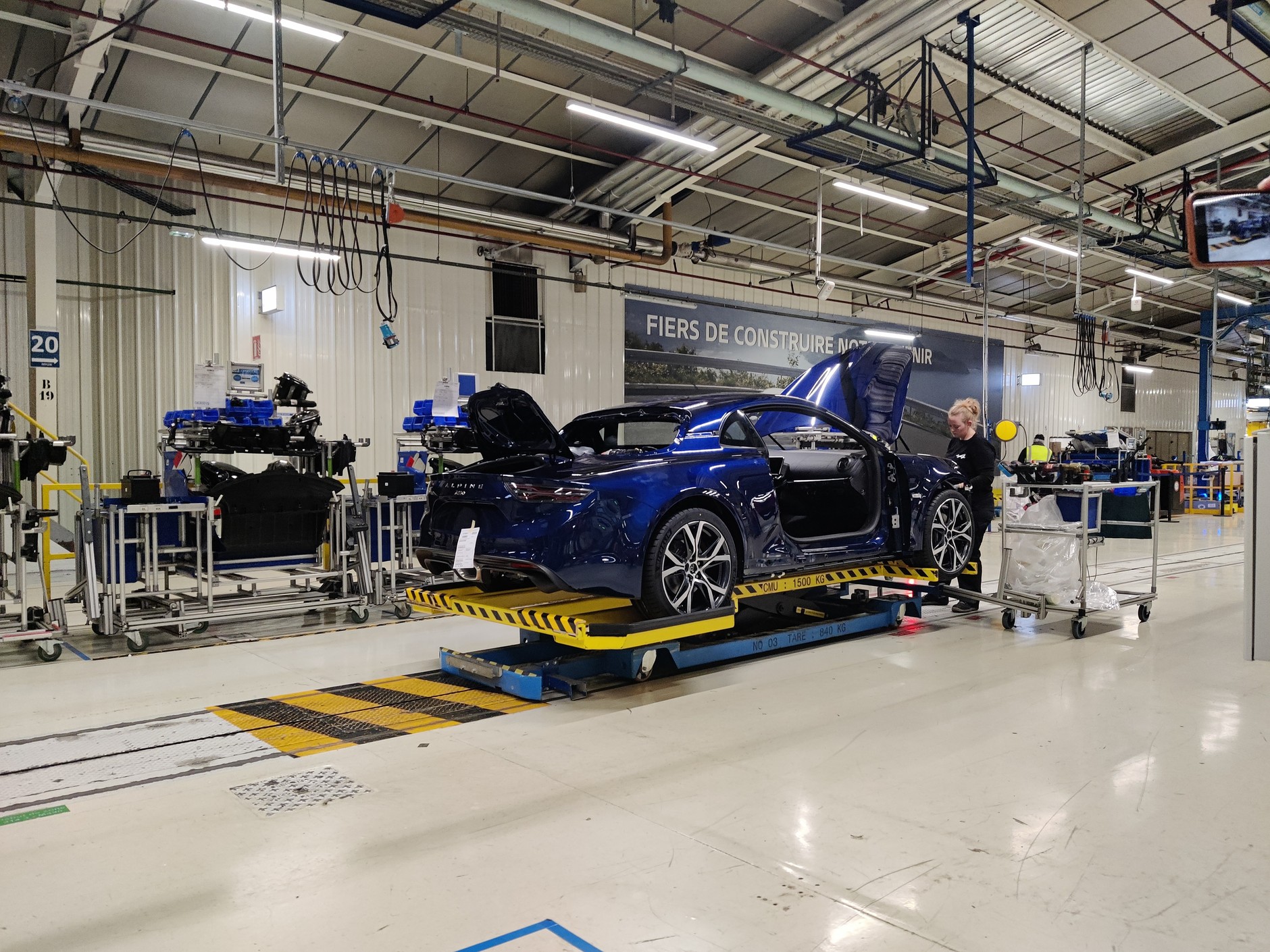 Fabryka Alpine w Dieppe