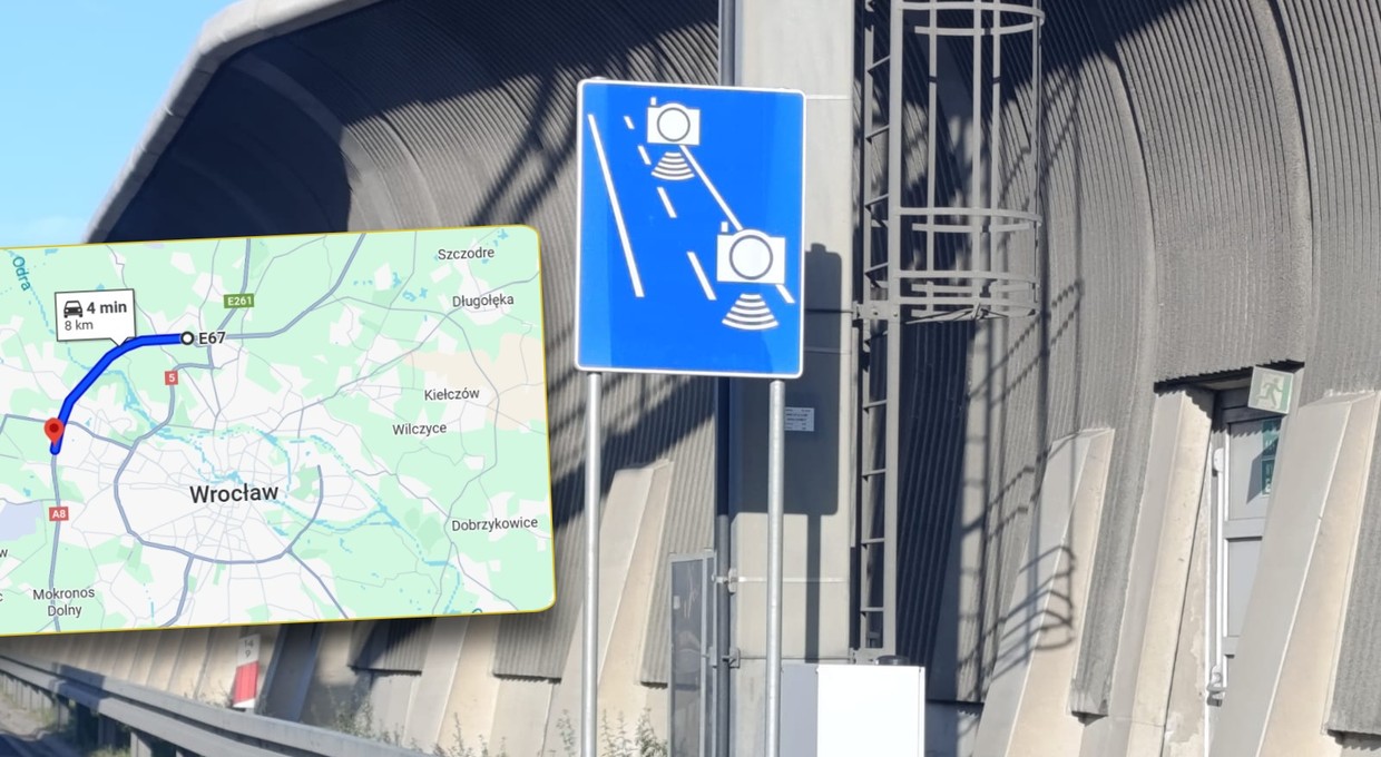 Rusza odcinkowy pomiar prędkości na AOW. Kamery już przyglądają się kierowcom