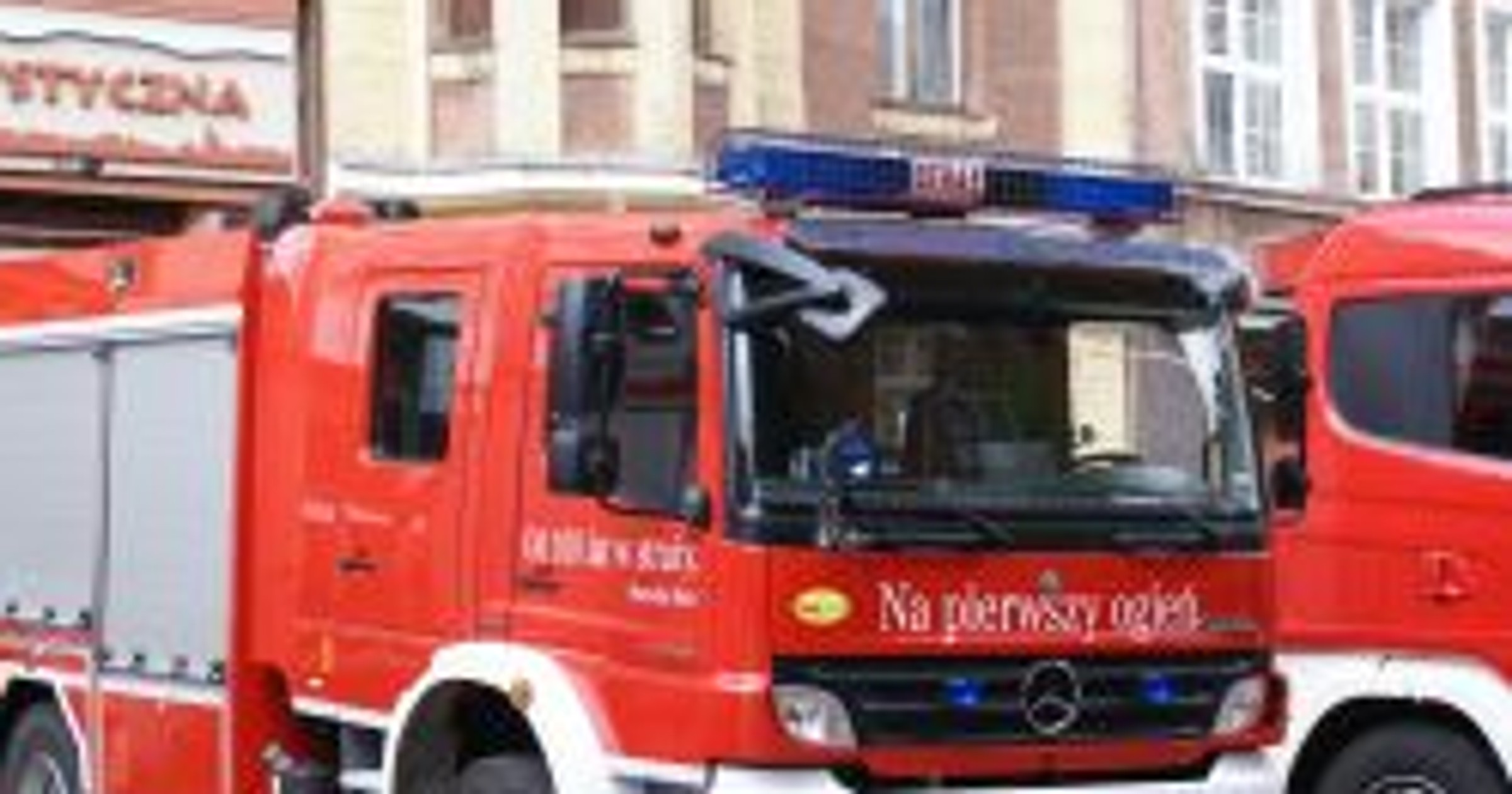 Mercedes-Benz w barwach polskiej straży pożarnej