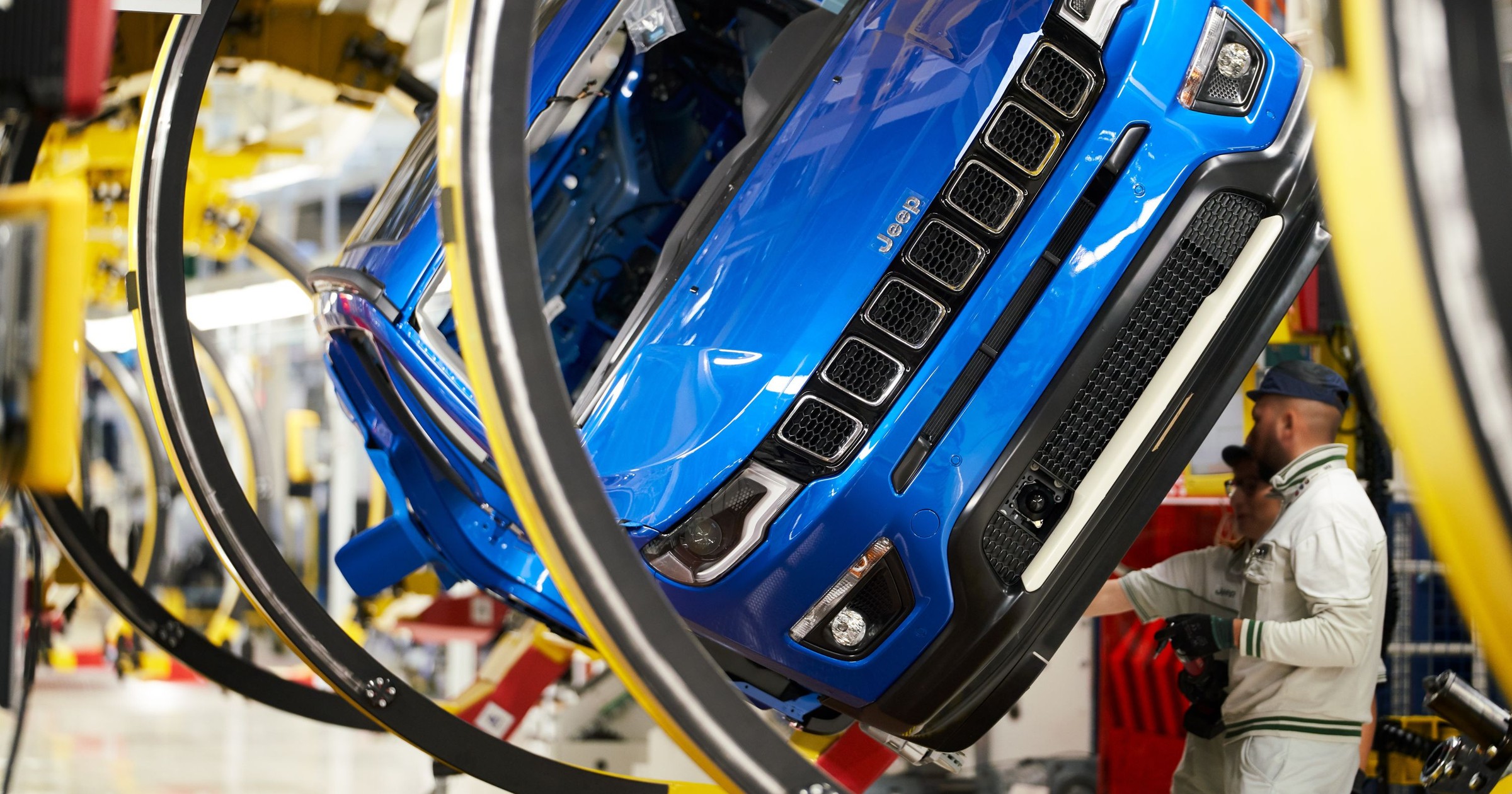 Jeep Renegade w fabryce w Melfi (Włochy)