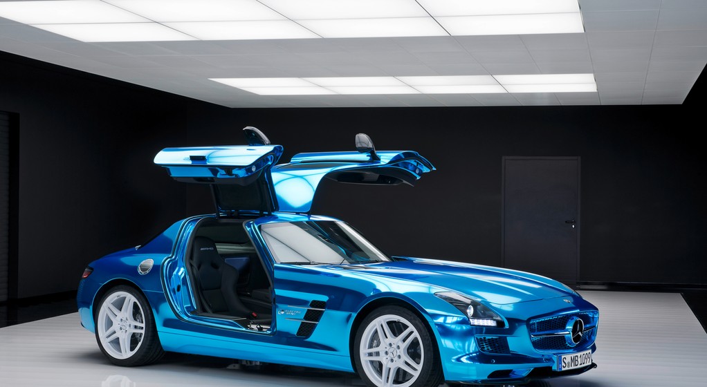 Genewa 2013: Mercedes SLS AMG pod napięciem