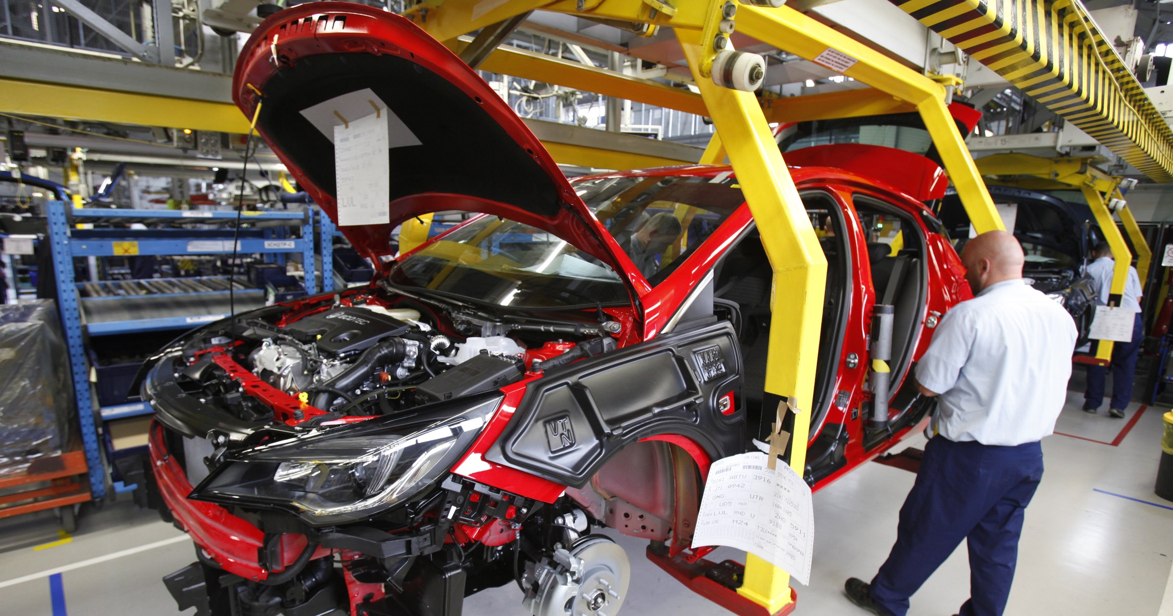 Opel Astra - rozpoczecie produkcji w Gliwicach