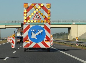 W środę i czwartek zamknięty przejazd A1 w stronę Katowic na węźle Łódź Północ