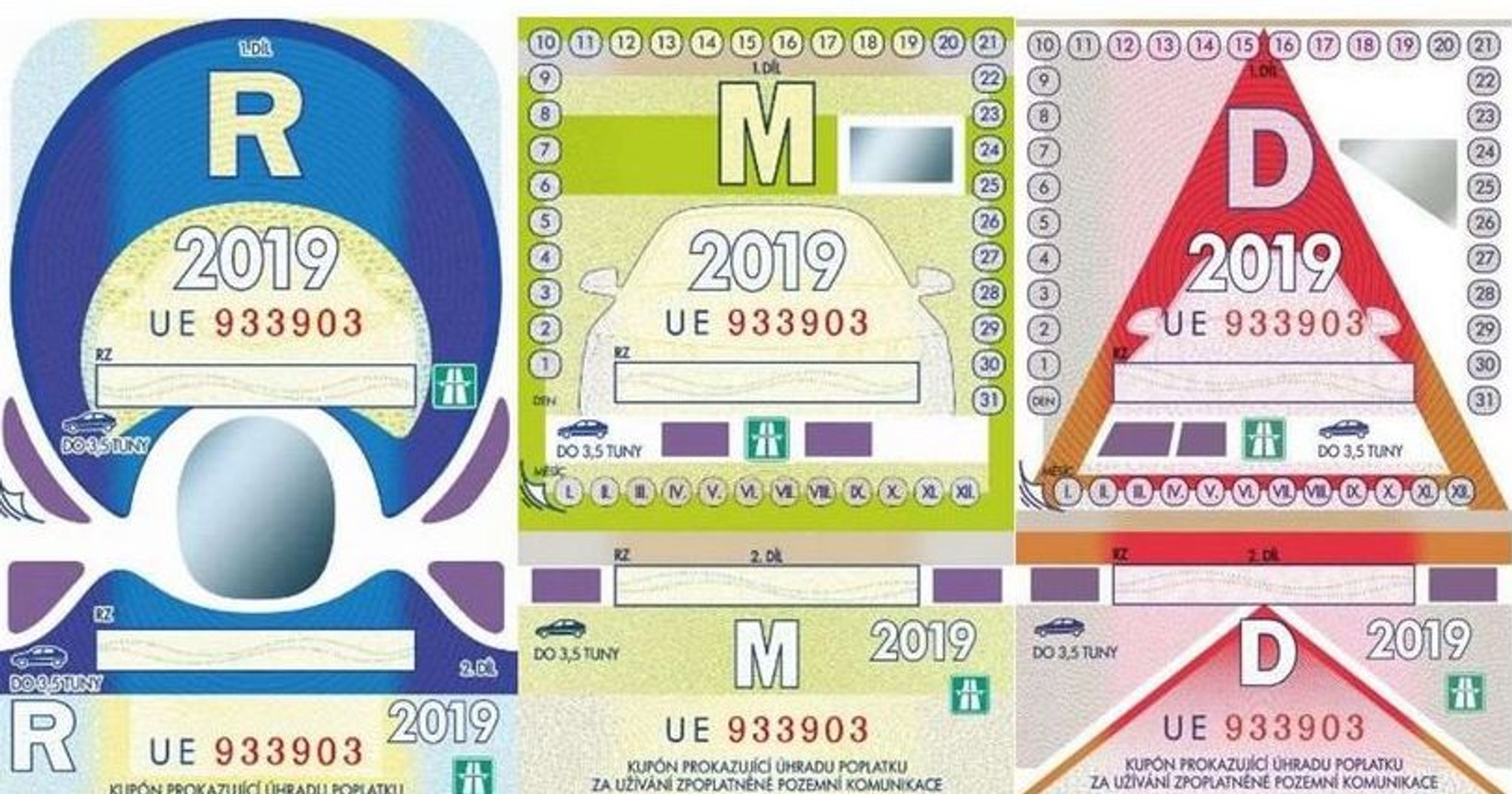 Czeska winieta autostradowa