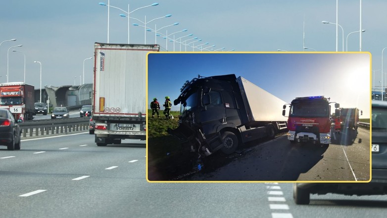 Tragedia na autostradzie A4. Trzy osoby nie żyją, pięć zostało rannych / fot. facebook.com/kwpspwewroclawiu