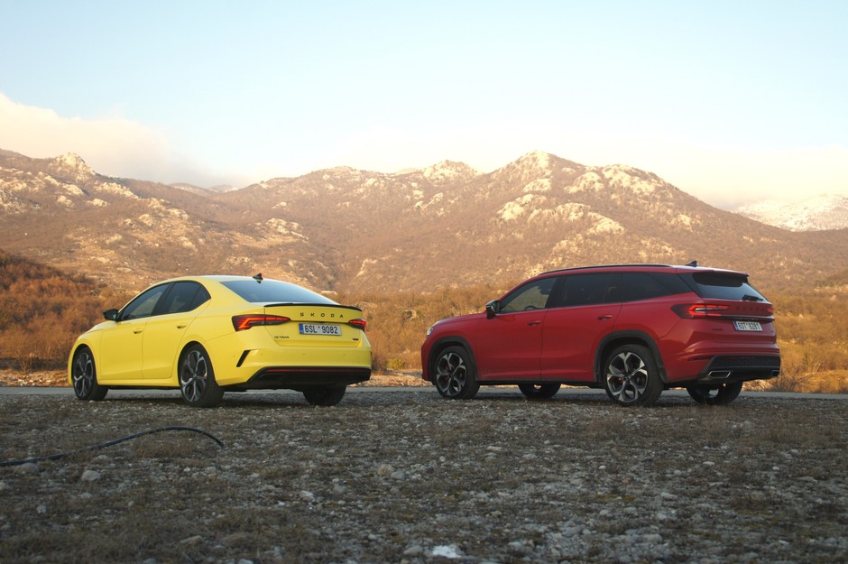 Skody Octavia i Kodiaq RS