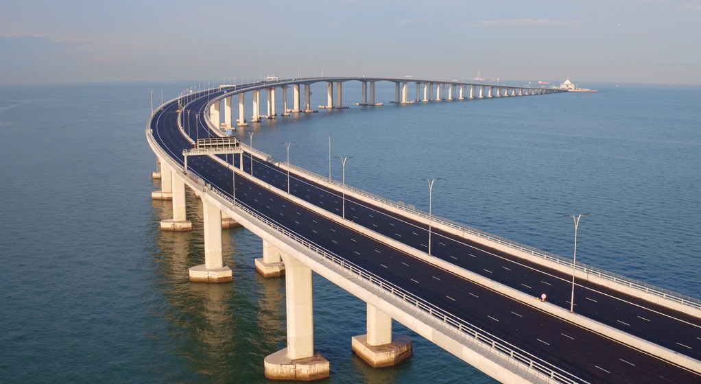 Chiński most Hong Kong - Zhuhai - Macao Bridge (HZMB)