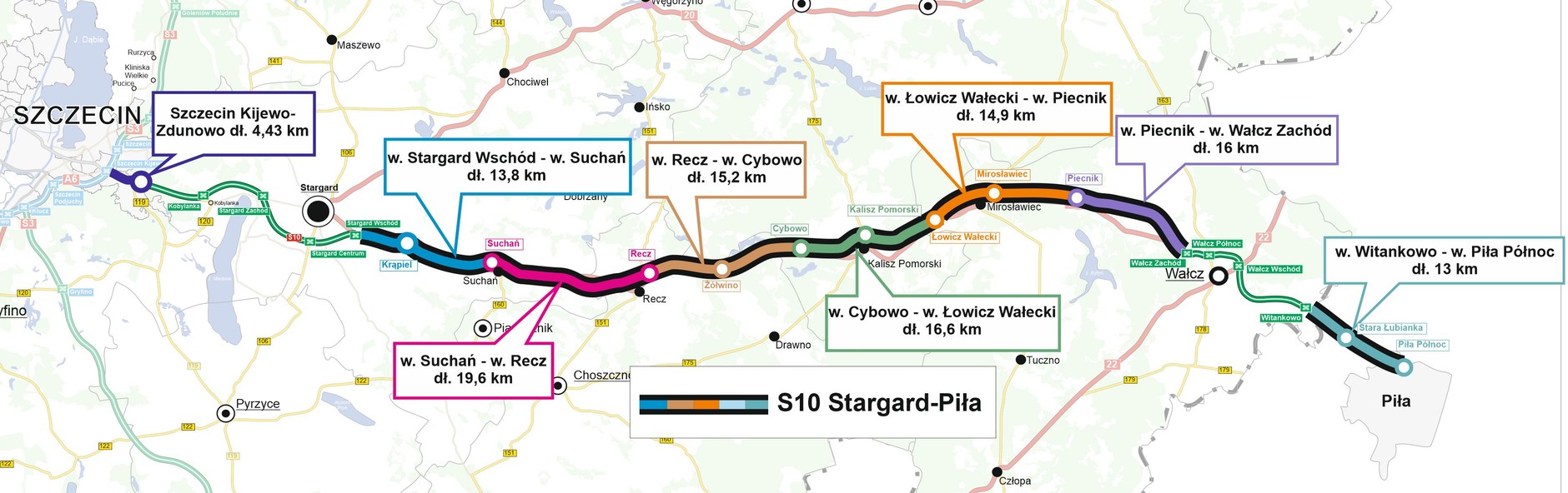 Droga S10 Stargard - Piła