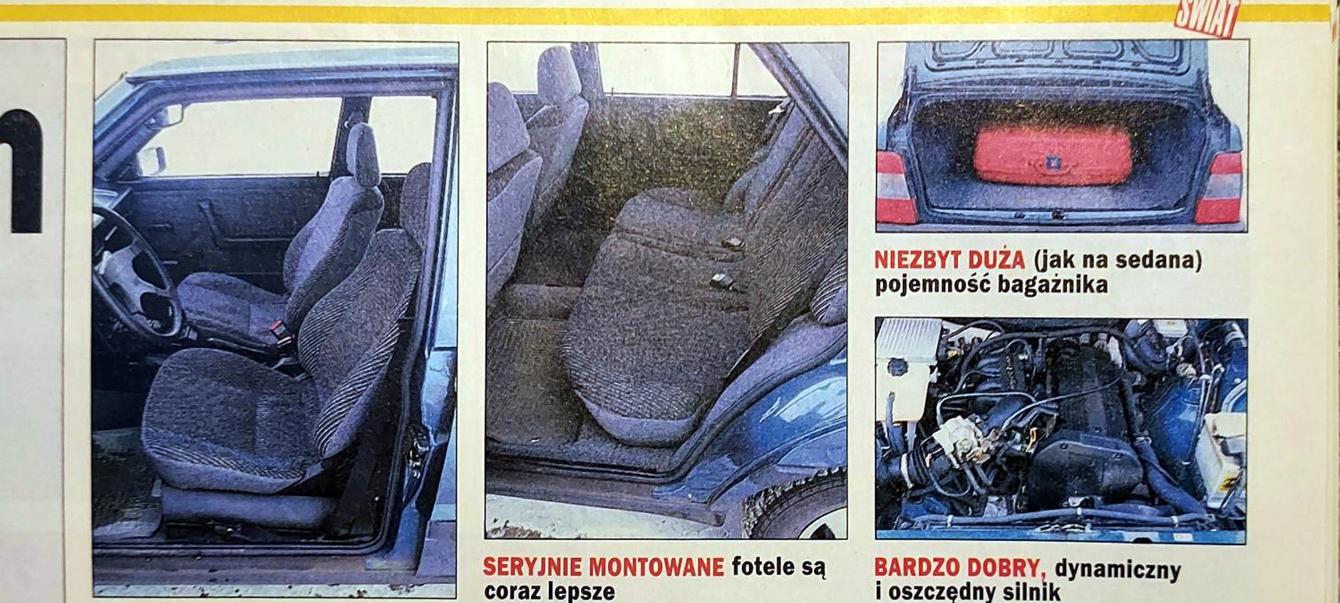 Test Poloneza Atu z archiwum "Auto Świata"