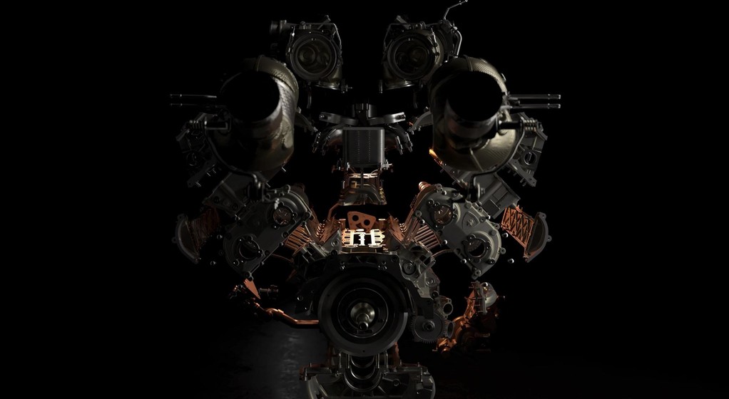 Lamborghini Temerario z nowym silnikiem V8 twin turbo