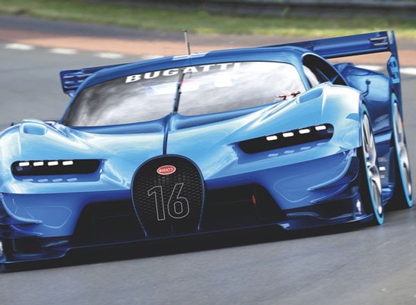 Bugatti Vision Gran Turismo - nielimitowane i niemal nierealne