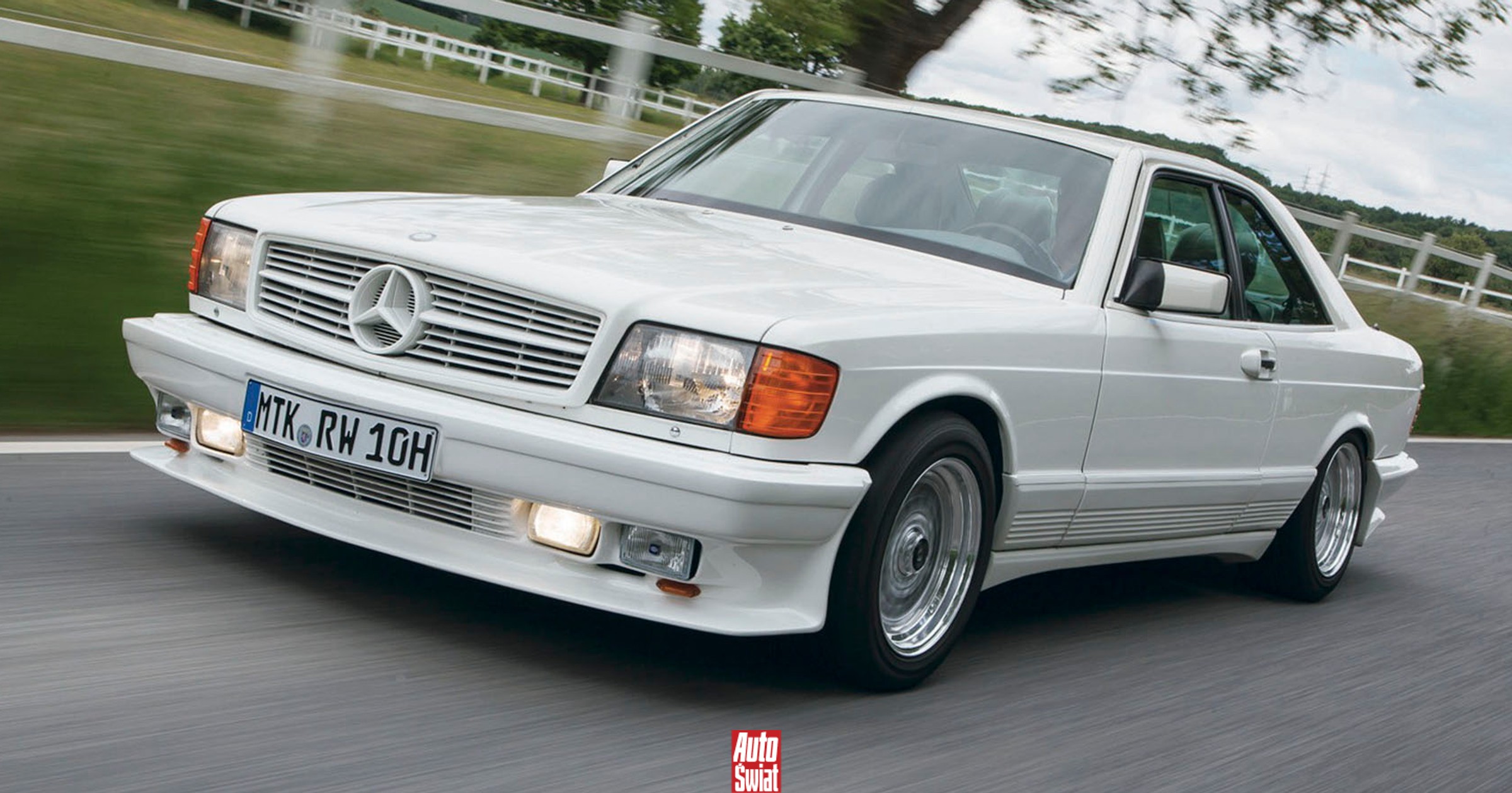 Mercedes 500 SEC Gullwing - tuning ekstremalny - Auto Świat