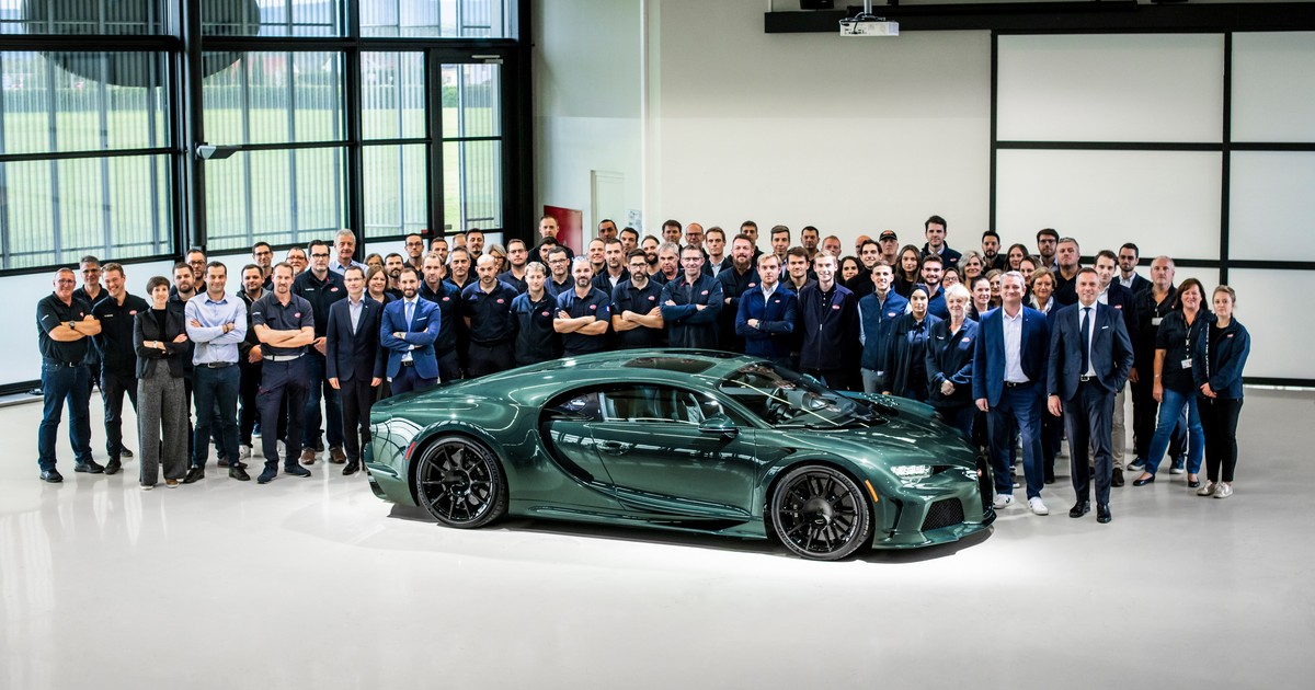 Bugatti świętuje sprzedanie 400. egzemplarza modelu Chiron