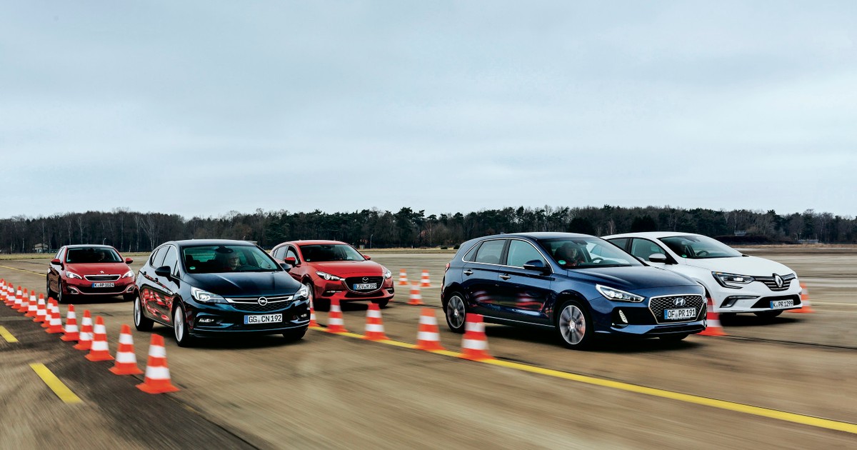 Kompaktowe przetasowanie - nowy Hyundai i30 kontra Mazda 3, Opel Astra, Peugeot 308 i Renault Megane