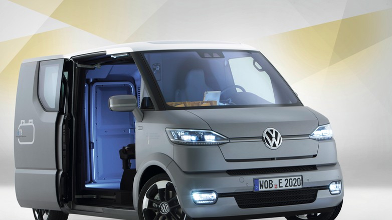 Volkswagen eT!: elektryzujący van