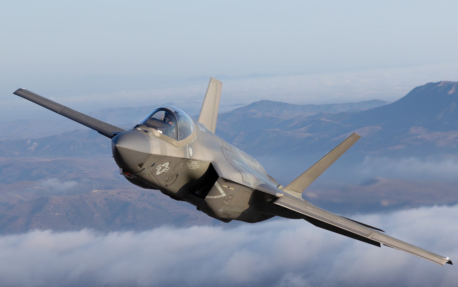 Myśliwiec F-35 (zdj. ilustracyjne)